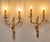 Gold Louis XV 2-Armed Wall Lights, Set of 2 For Sale - Image 8 of 8