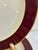 Mid 20th Century Vintage Pickard Ensemble Burgundy Gold-Trim Dinner Plates, Set of 4 For Sale - Image 5 of 12