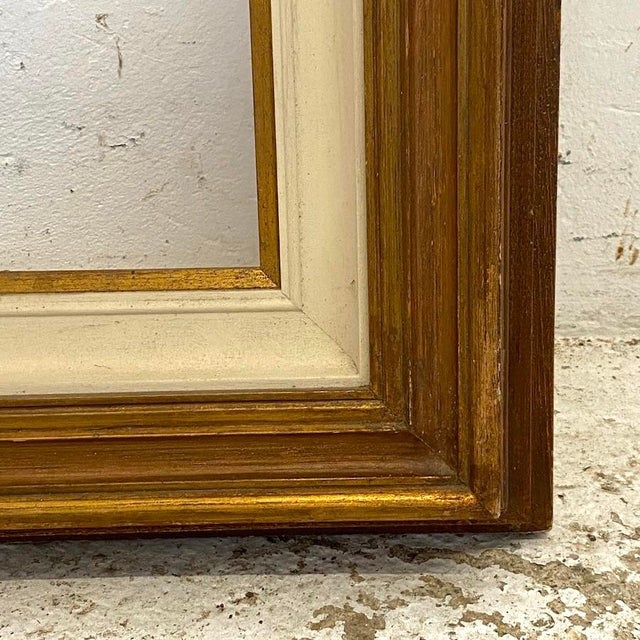 1920s Vintage Gold Wooden Frame, 1920s For Sale - Image 5 of 7