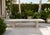 Italian Neoclassical Carved White Marble Bench With Scroll Pedestal Legs For Sale - Image 10 of 11