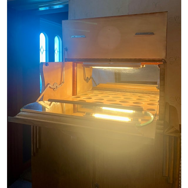 Vintage Art Deco Metaphoric Cocktail Drinks Cabinet, 1930s For Sale - Image 9 of 18