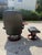Black Leather Ekornes Stressless Chair & Ottoman For Sale In Philadelphia - Image 6 of 12