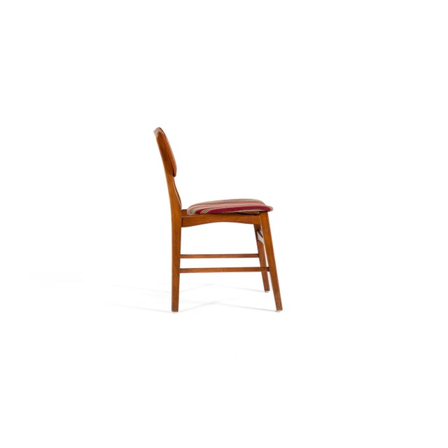 Mid-Century Modern Vintage Teak Dining Chairs by Ib Kofod-Larsen, 1960s, Set of 6 For Sale - Image 3 of 13