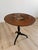 Hitchcock Federal Style tilt top side table with stenciled eagle top & ebonized wood with painted muted gold accented...