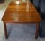 Early 20th Century Antique Sheraton Style Mahogany & Fruitwood Inlaid Extendable Dining Table For Sale - Image 6 of 12