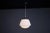 Bauhaus Opaline and Bakelite Pendant Lamp, Czech Republic, 1950s For Sale - Image 4 of 9
