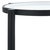 Spritely Home Karyna Rattan & Glass Accent Table With Shelf in Black / Natural For Sale - Image 4 of 8