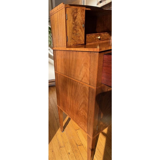 Antique Secretary Desk, Bar For Sale - Image 12 of 18