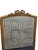 French 1920 French Gilded Beveled Edge Mirror. For Sale - Image 3 of 15