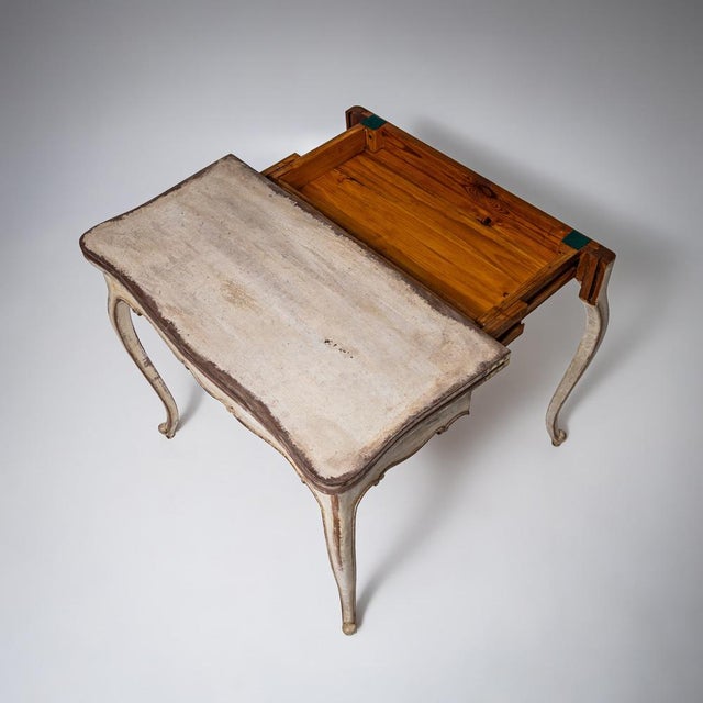 Baroque Style Folding Table, 1900s For Sale - Image 6 of 7
