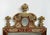 Elegant 19th century Swedish gilt-lead mounted verre églomisé mirror, in the taste of Burchardt Precht. The rectangular...