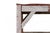 A robust vintage console table from France, dating to the early 1920s, crafted in solid wood with a handsome utilitarian...