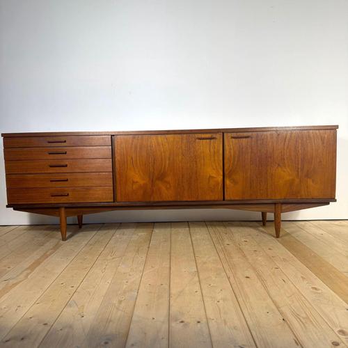 Vintage Sideboard in Teak For Sale - Image 6 of 10
