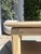 Traditional Vintage Wood Side Table With Inset Stone Top and Lower Shelf For Sale - Image 3 of 17