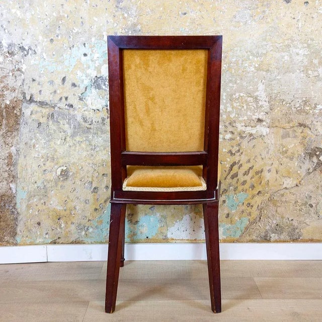 Set of Spanish Louis XVI Style Side Chairs, 1940s For Sale - Image 10 of 16