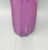 Purple Magenta-Pink Fazzoletto Murano Glass Vase by Michielotto, 1970s For Sale - Image 8 of 9