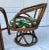 Brown Jordan Mid-Century Bent Bamboo Set of Swivel Chairs and Table Base - 3 Pieces For Sale - Image 4 of 11
