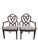 Vintage Ethan Allen Mahogany Dining Armchairs With Interlocking Heart Back Design – 4 For Sale - Image 9 of 12