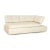 White Square Up Two-Seater Sofa from FSM For Sale - Image 8 of 8
