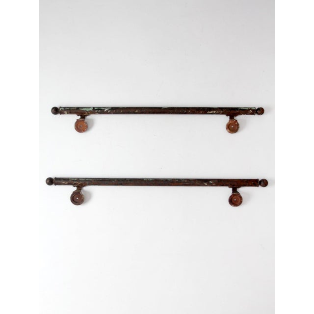 Antique Early 20th Century Iron Architectural Handrails For Sale - Image 15 of 18