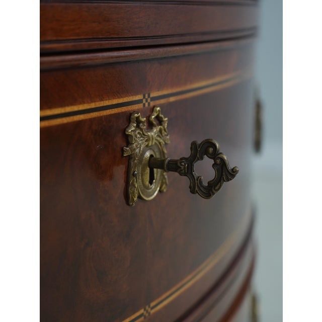 Karges French Louis XVI Walnut Dresser Commode Server For Sale In Philadelphia - Image 6 of 18