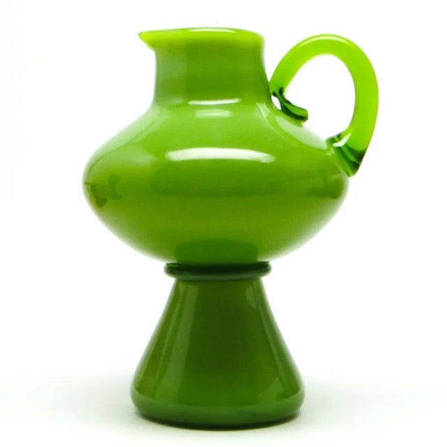 Postmodern Jug from Cracow Glassworks, Poland, 1970s For Sale - Image 12 of 12