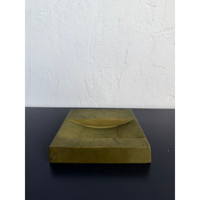 Bronze Brazilian Modern Bronze Ashtray by Eveli Przepiorka, 1980s For Sale - Image 8 of 13