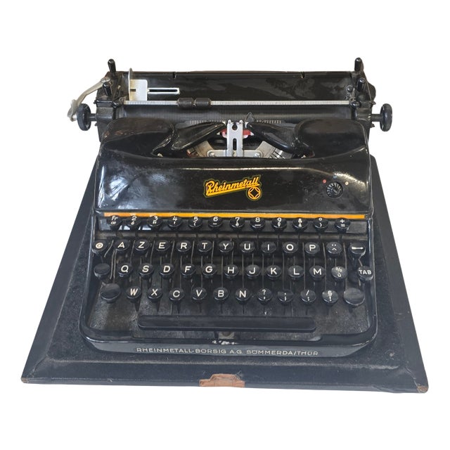 Vintage Rheinmetall Typewriter, 1940 For Sale