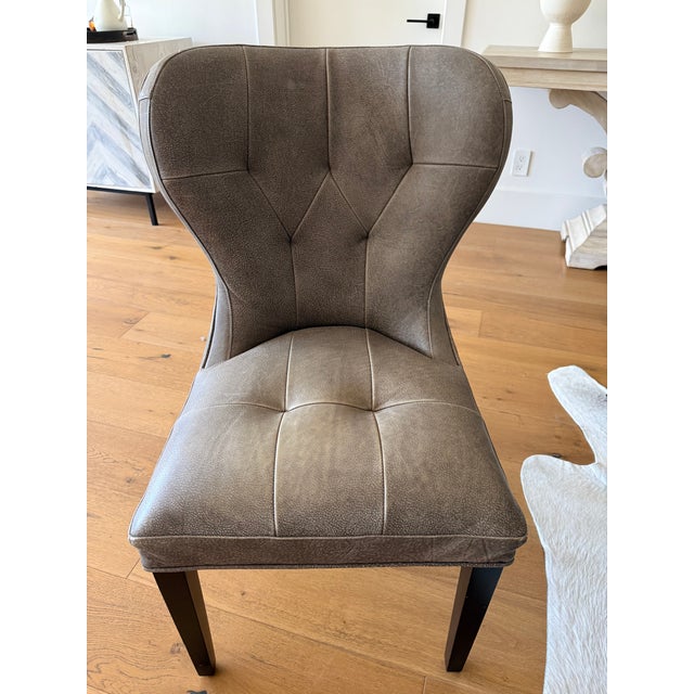 Bo leather chair by Cisco Home. Purchased on 2023 (custom made order). Distressed Italian leather (discontinued). Original...