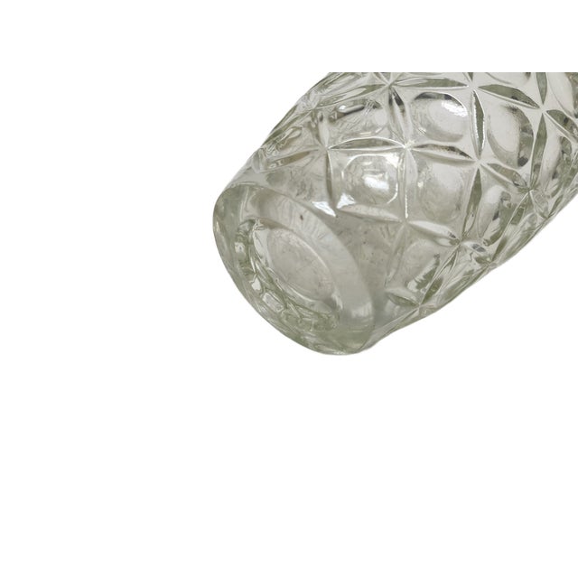 Art Deco Crystal Vase, Former Czechoslovakia, 1950s For Sale - Image 3 of 5