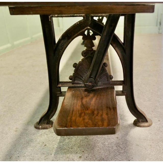 Victorian Tram Reversible Bench, 1880 For Sale - Image 6 of 7