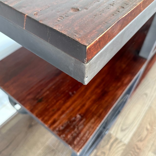 Arhaus Industrial Bar or Media Stand Chairish