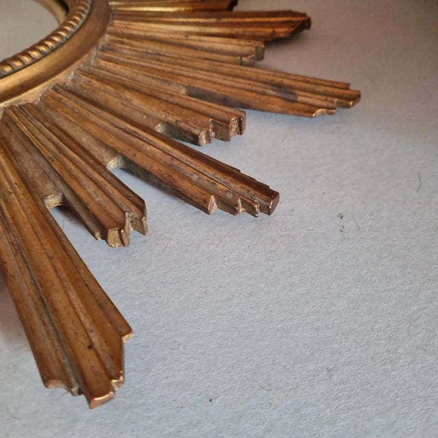 Sun Wall Mirror, 1960s For Sale - Image 6 of 10