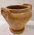 Vintage Ochre Glazed Ceramic Urn With Handles For Sale - Image 4 of 7