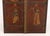 Mid 20th Century Indian Paint-Decorated Two-Door Cabinet For Sale - Image 5 of 9