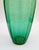 Green Murano Glass Vase with Silver Leaf from Ca dei Vetrai, 1980s For Sale - Image 4 of 8