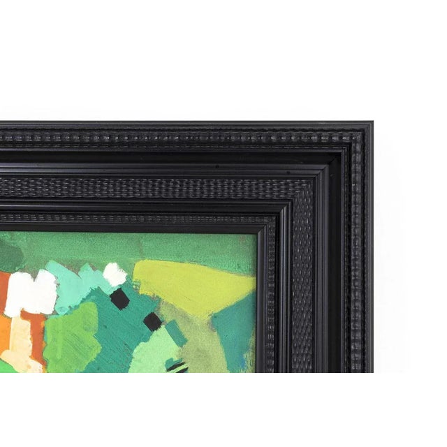 Polychrome Abstract Gouache by Marcel Mulot, 1965 For Sale - Image 4 of 7