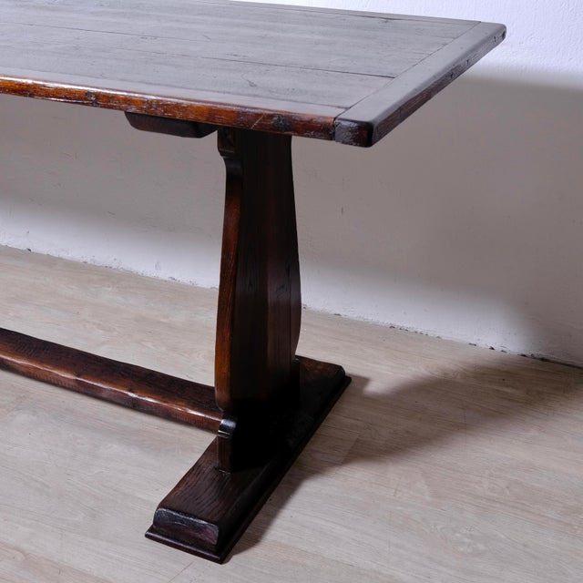 Antique Wooden Refectory Table, Italy, Early 1900s For Sale - Image 14 of 18