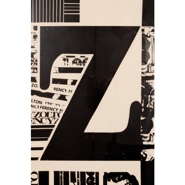 Zolton Ferency - Signed, 1970 Lithograph Modern Graphic Political Activist Print For Sale In Detroit - Image 6 of 6