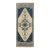 Vintage Zabihi Collection Turkish Mini Rug - 1'4" x 3'2" For Sale