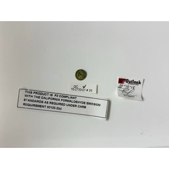 Serena & Lily Cabot Bookshelf, White For Sale - Image 12 of 12