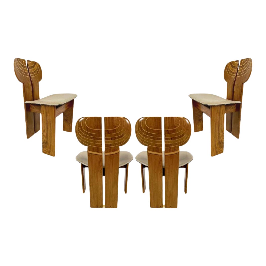 Afra Tobia Scarpa Artona Series Africa Chairs Produced Maxalto 4 Available Priced Per Chair Chairish