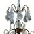 Chandelier, cut rock crystal, louis xv, napoleon iii era, circa 1880 – france materials: bronze, cut rock crystal period:...