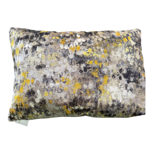 Lumbar Throw Pillow in Soft Velvet