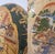 Vintage Pair Chinese Satsuma‑Style Hand‑Painted Porcelain Eggs 5" For Sale - Image 9 of 10