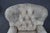 Pair of Leathercraft Inc. Distressed Gray Tufted Leather Recliner Club Chairs For Sale In Philadelphia - Image 6 of 18