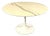 Round Marble Dining Table with Tulip Foot, 1960s For Sale