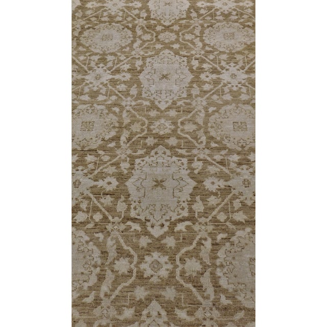 Handmade Room Size Zero Cut Pile Rug. 8'1"x 10' For Sale In Los Angeles - Image 6 of 18