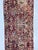 Wool pile genuine hand made antique Persian Lavar Kerman runner-