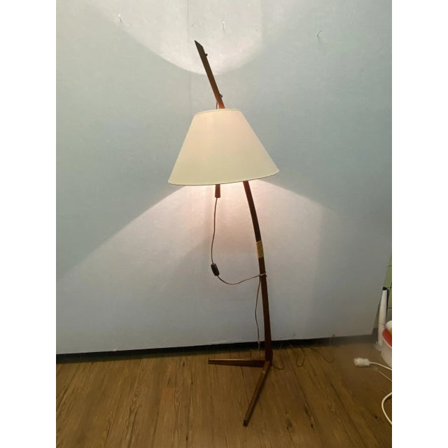 Vintage Dornstab Floor Lamp by A. Pöll for J.T. Kalmar, Vienna, Austria For Sale - Image 11 of 18